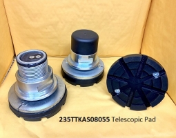 Nussbaum Telescopic Pad Assembly for In-Ground Lifts